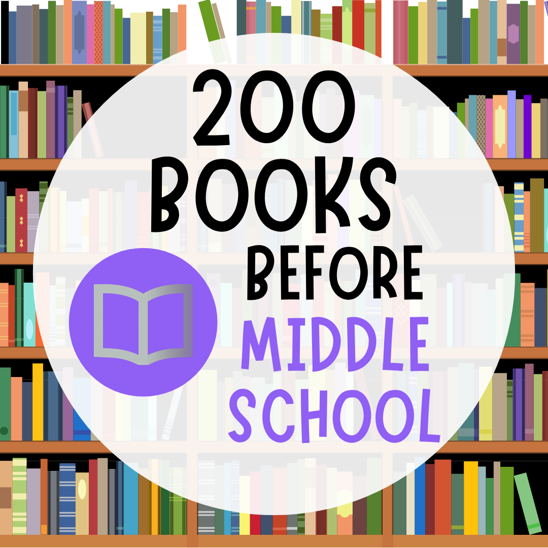 200 books before program logo