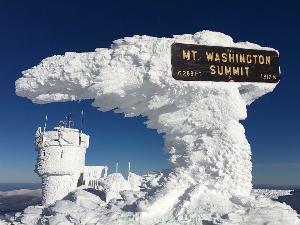 Summit sign Rime