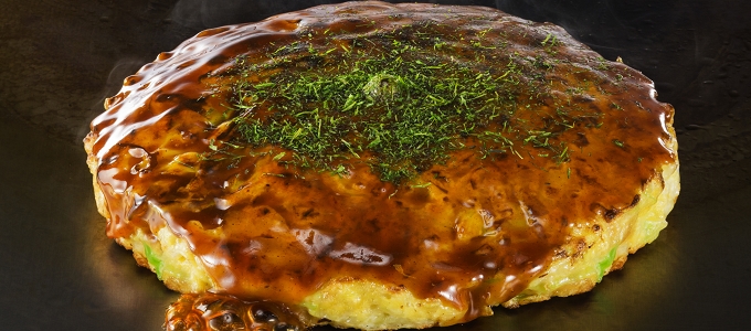 Photograph of Okonomiyaki