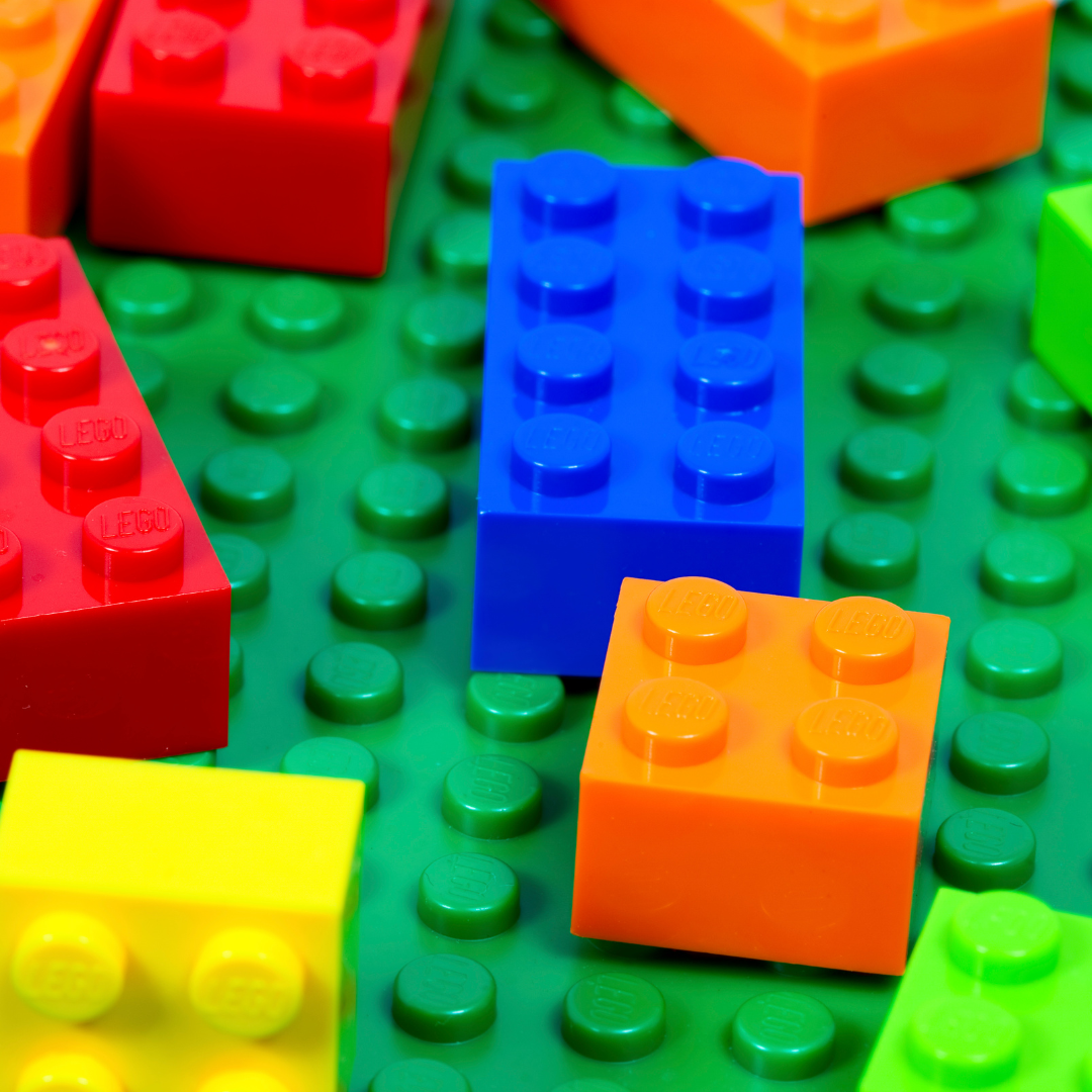 Multicolored LEGO bricks