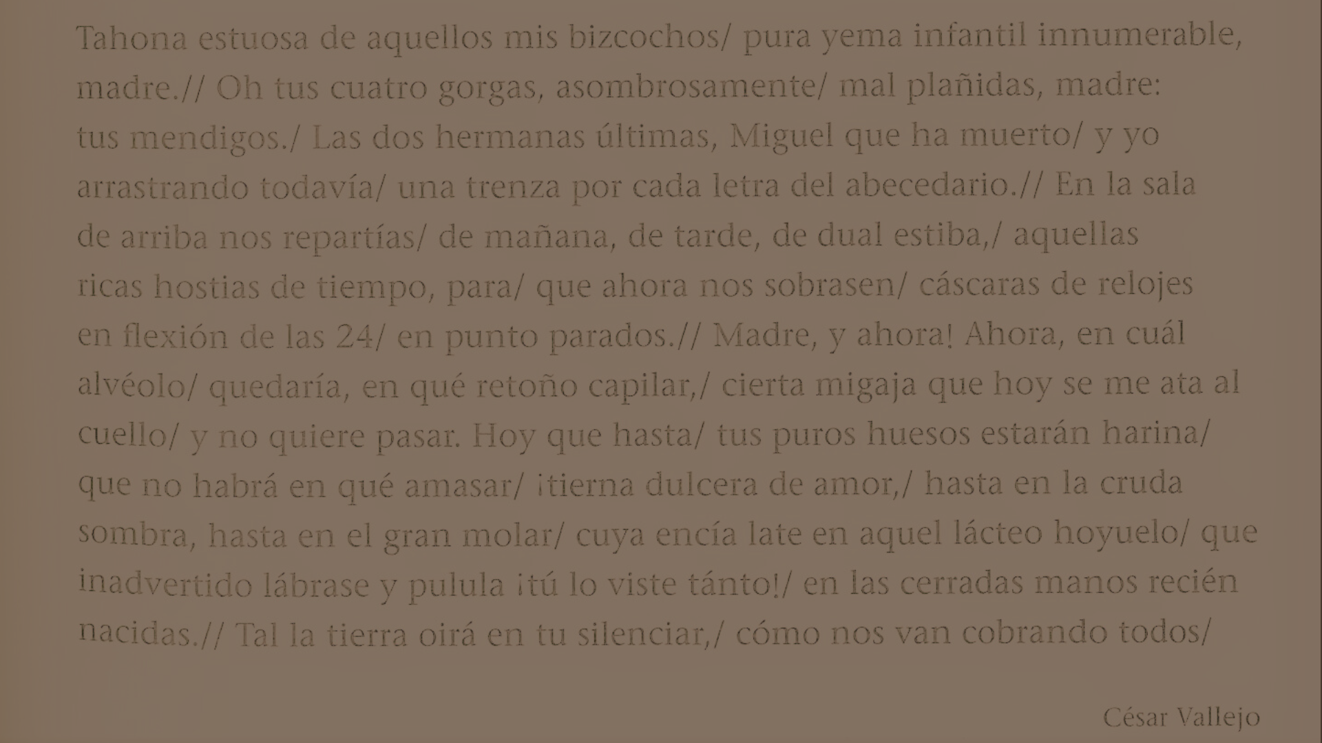 text of poem in spanish