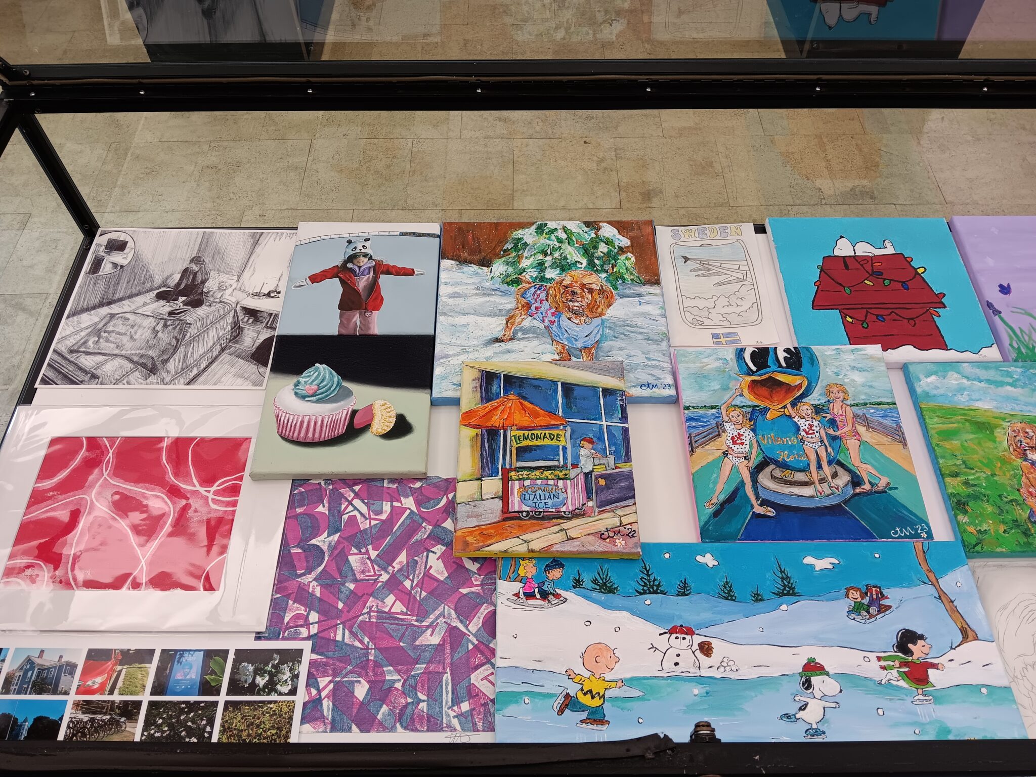 Bjorbaek & Mahoney (Daughters & Mom) Family Art Exhibit Public