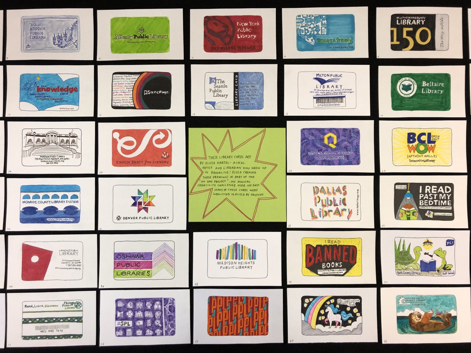 The Library Card Project Public Library of Brookline