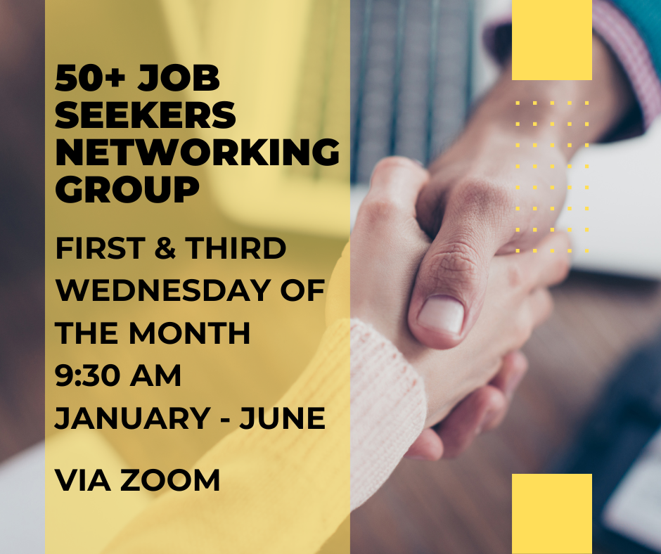 50+ Job Seekers Networking Group Public Library of Brookline
