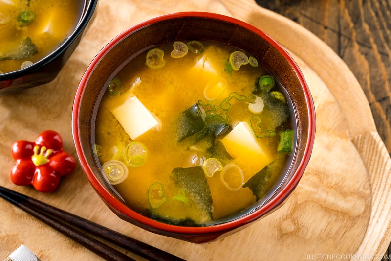Photo of miso soup
