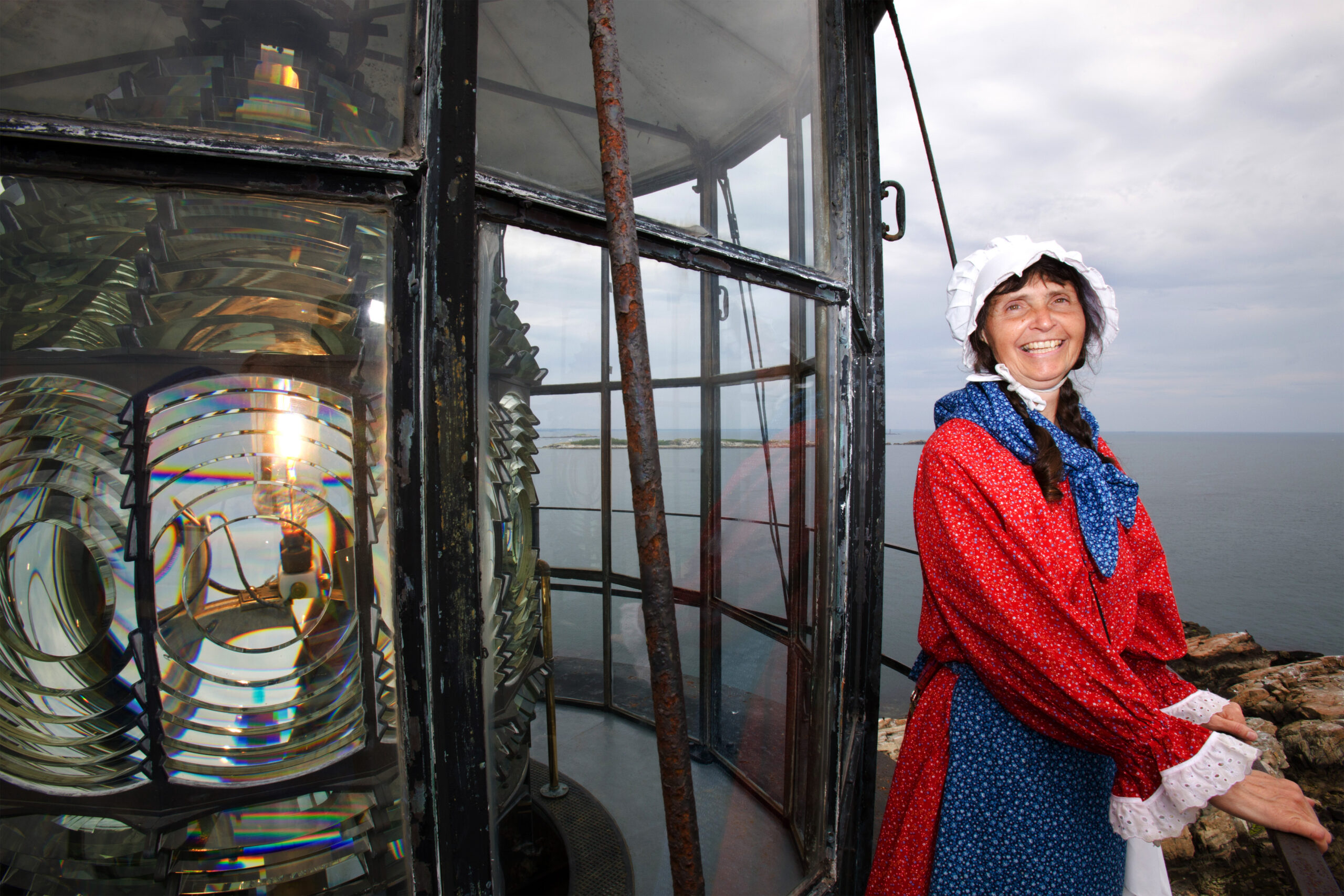 Boston Light with Sally Snowman
